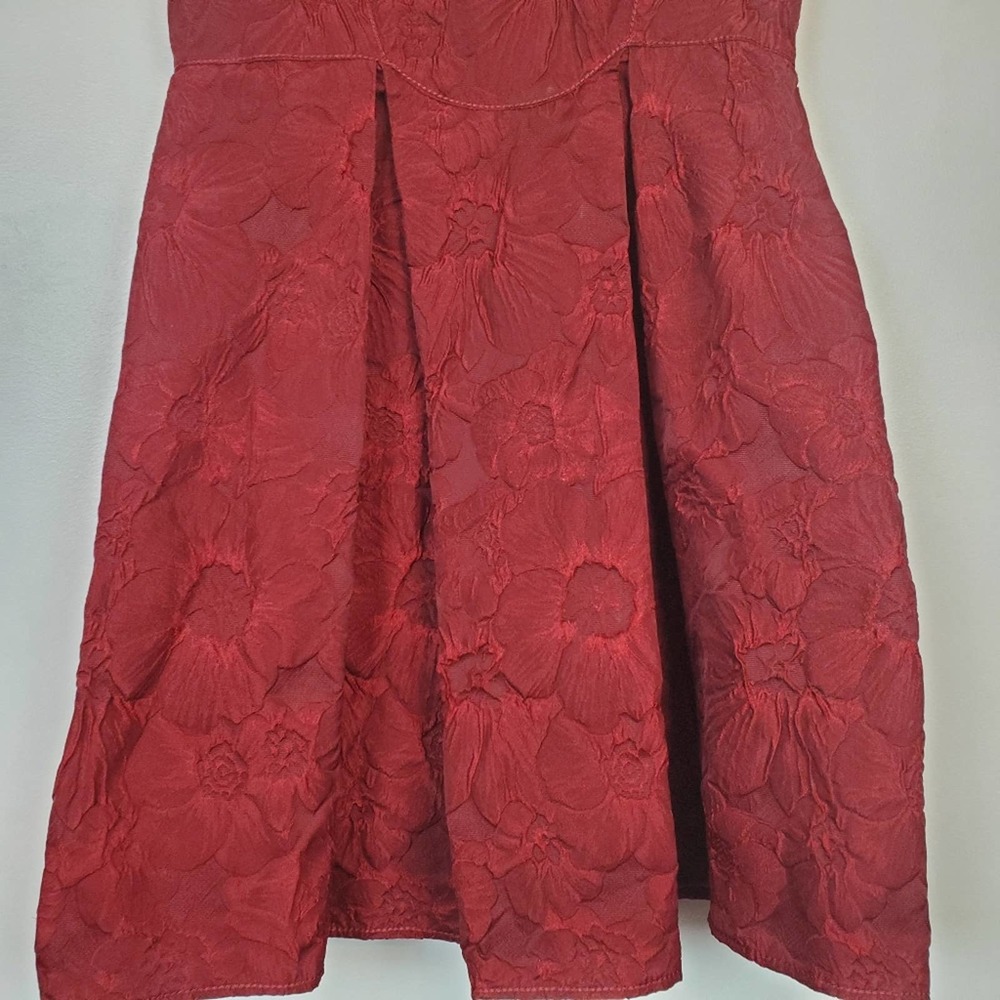 Max Studio cocktail dress jacquard flower - Picture 3 of 6